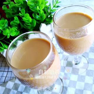 Homemade Black Tea with Milk Tea recipe