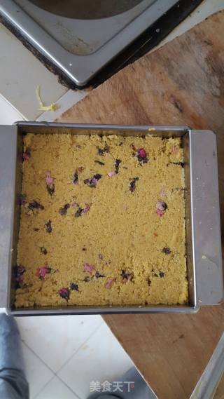 Millet Peach Flower Cake recipe