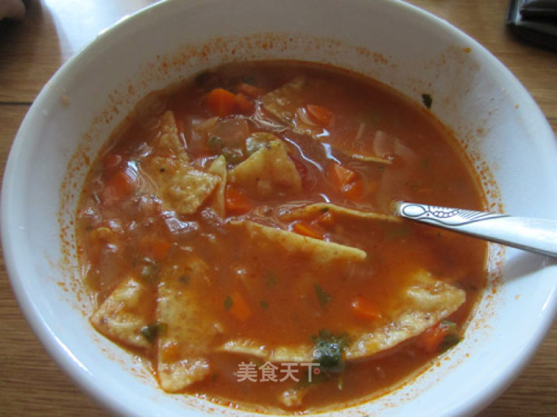 Chicken Tortilla Soup (mexican Style Chicken Tortilla Soup) recipe