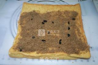 #aca烤明星大赛# Meat Floss Cake Roll recipe