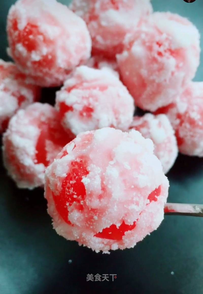 Little Tomato Sugar Snowballs recipe