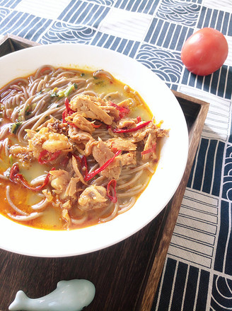 Kuaishou Sour and Spicy Chicken Noodles recipe