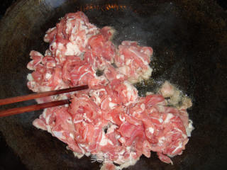 Stir-fried Lamb with Cilantro recipe