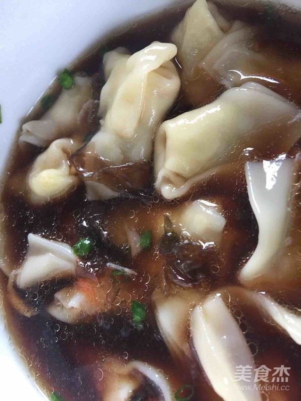 Seaweed and Shrimp Wonton recipe