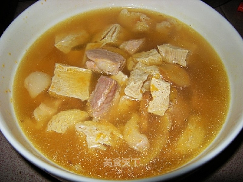 Frozen Tofu Pumpkin Soup recipe