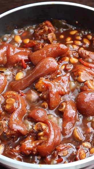 Braised Pig's Trotters with Rice Wine recipe