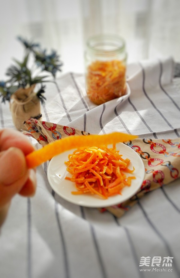 Candied Orange Peel for Digestion and Phlegm recipe