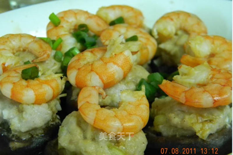 Stuffed Mushrooms with Shrimp recipe