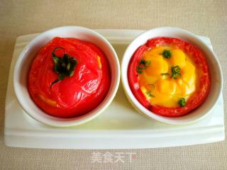 Baked Eggs with Cheese and Tomatoes recipe