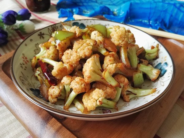 Stir-fried Cauliflower recipe