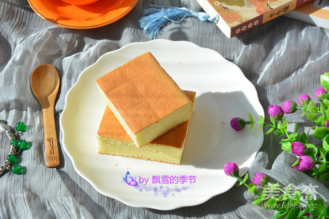 Square Sponge Cake recipe