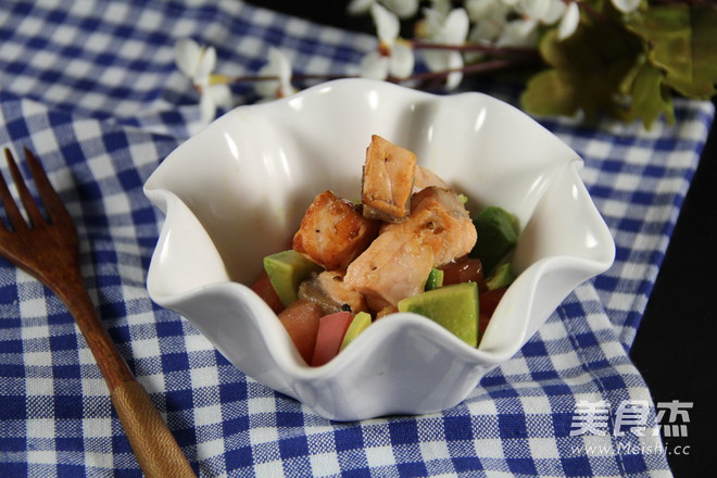 Salmon Avocado Salad recipe