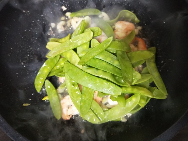 Shrimp Snow Peas recipe