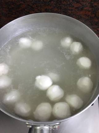 Cuttlefish Balls Boiled Asparagus recipe