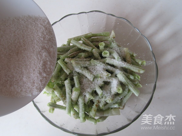 Steamed Beans recipe