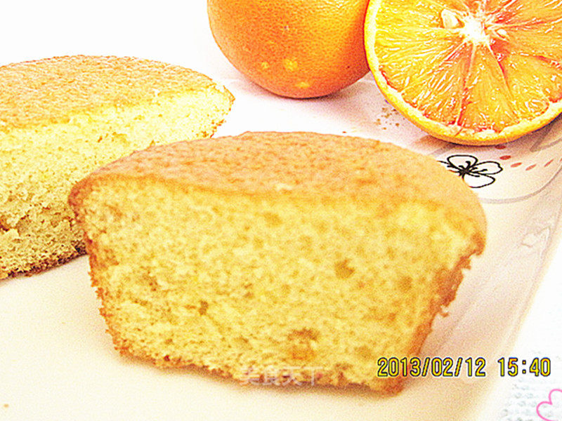 Orange Sponge Cake recipe