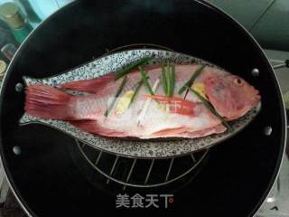 Steamed Red Carving recipe