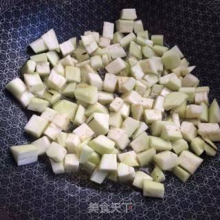Fried Eggplant with Shrimp recipe
