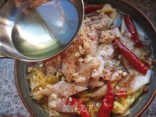 A Fire in Winter-spicy Diving Fish Fillets recipe