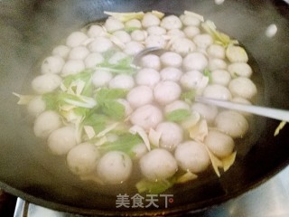 Taro Balls in Clear Soup recipe