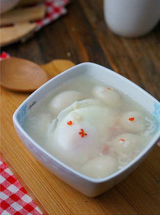Sweet Soup with Egg Balls