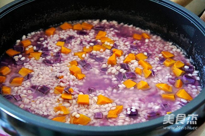 Barley Rice and Vegetable Porridge recipe