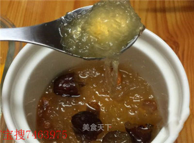 Wolfberry Red Date Bird's Nest with Rock Sugar recipe