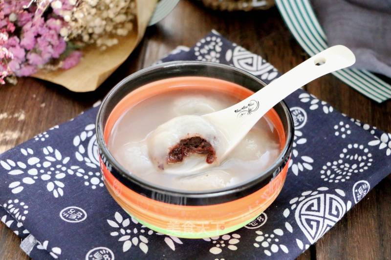 Red Bean Paste Dumplings recipe