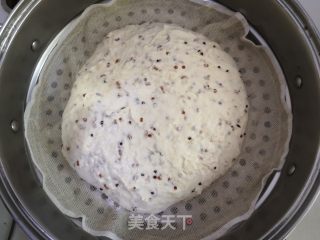 Three Color Quinoa Hair Cake recipe