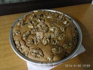 #aca烤明星大赛# Chifeng Jujube Pureed Walnut Cake recipe