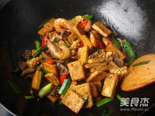 Griddle Seafood Crispy Tofu recipe