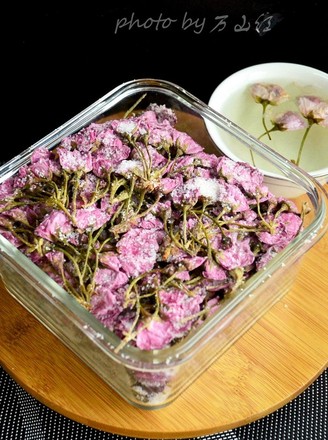 Salted Sakura recipe