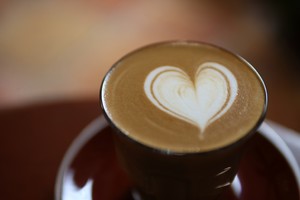 Coffee Latte Record (those Hearts💗) with Video recipe