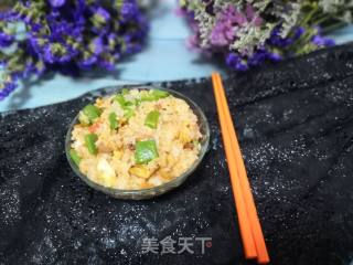 Fried Rice with Tomato and Shrimp recipe