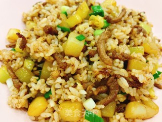 Fried Rice with Beef and Pickled Peppers recipe