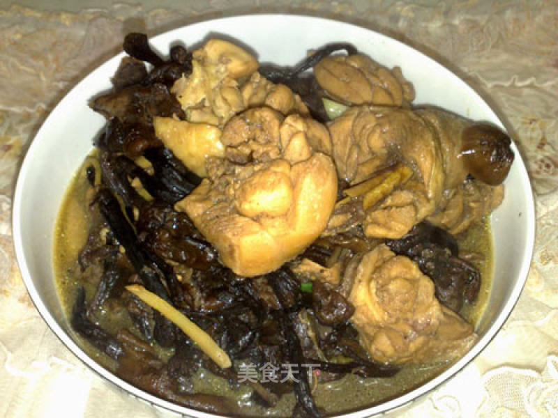 Chicken Stew with Mushrooms
