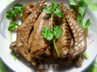 Braised Duck Wings recipe