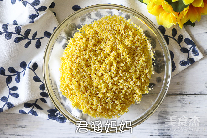 Millet Steamed Cake recipe