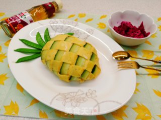 Make Your Children Fall in Love with Eating, Pineapple Omelet Rice without Pineapple recipe