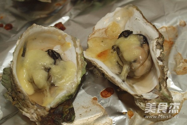 Baked Oyster with Cheese recipe