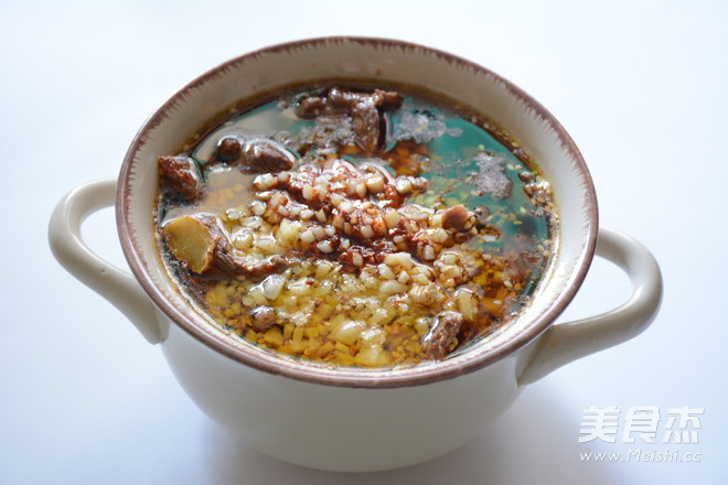 Sichuan-style Boiled Beef recipe