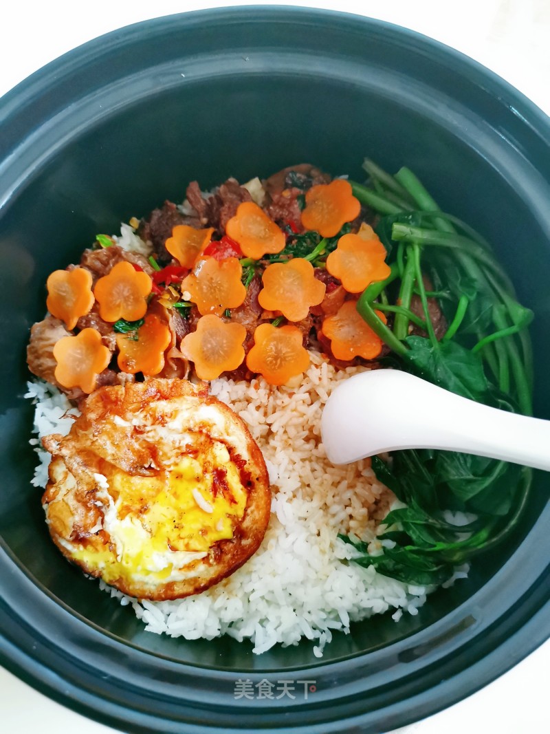 Beef Brisket Claypot Rice recipe