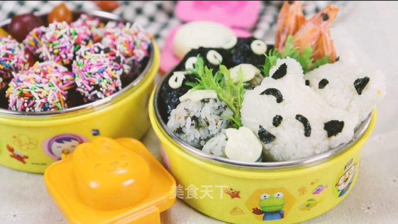 Let's Go to Spring with A Delicious Bento and Baby! recipe