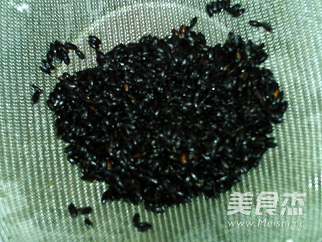 Black Rice Cooked Soy Milk recipe