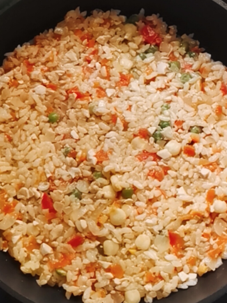Fried Rice Omelet recipe
