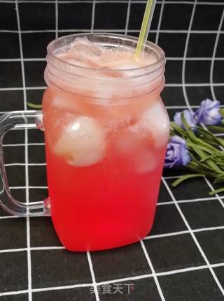 Lychee Watermelon Soda recipe