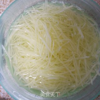 Celery and Potato Shreds recipe