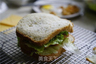 Shrimp and Egg Sandwich recipe