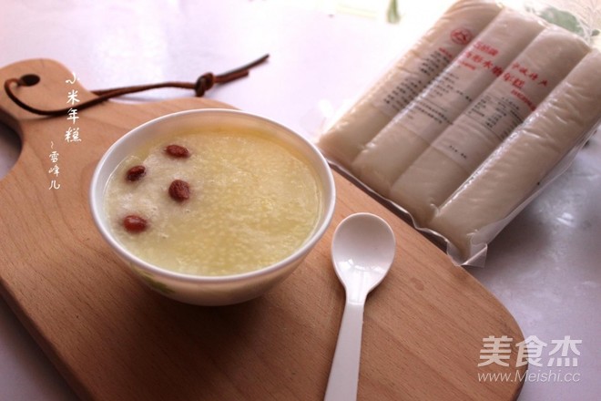 Millet Rice Cake Warm Stomach Porridge recipe