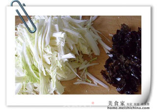 Crispy Bamboo Shoots and Cabbage Core recipe